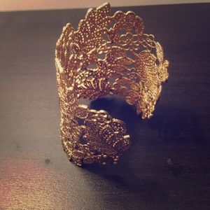Gold cuff